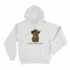 Burnt Peanut Goop Goop Goop Unisex Hoodie White