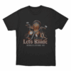 Burnt Peanut Lets Riiide Unisex T Shirt Black